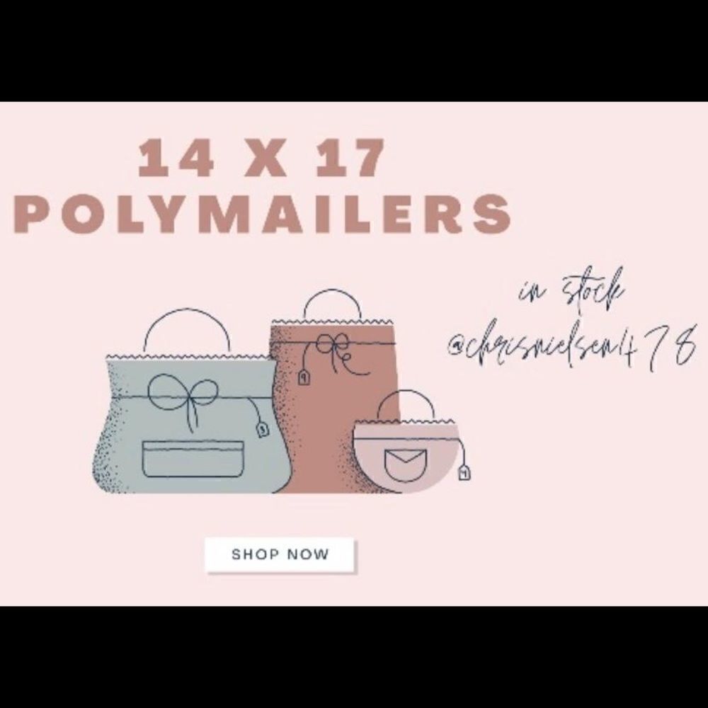 Poly mailers - IN STOCK Listing of larger poly mailers 14x17